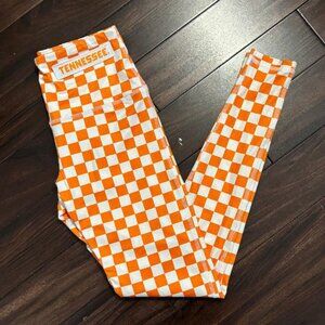 Women's ZOOZATZ Tennessee Volunteers Collegiate Fan Apparel Leggings SZ S